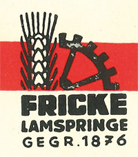 Wilhelm Fricke, Spezialfabrik für Dreschmaschinen