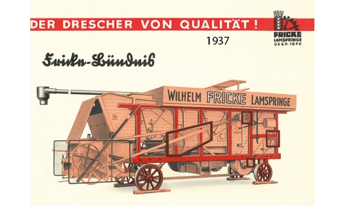 Fricke, Wilhelm, Spezialfabrik für Dreschmaschinen