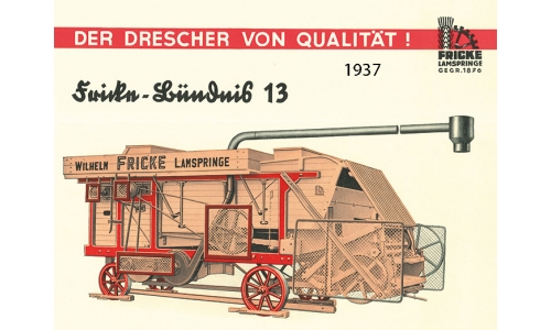 Fricke, Wilhelm, Spezialfabrik für Dreschmaschinen