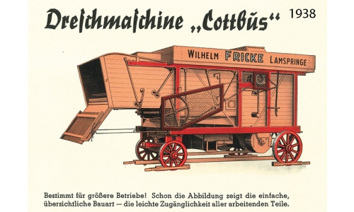 Fricke, Wilhelm, Spezialfabrik für Dreschmaschinen