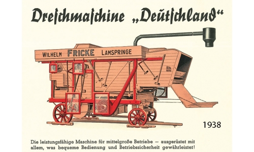 Fricke, Wilhelm, Spezialfabrik für Dreschmaschinen